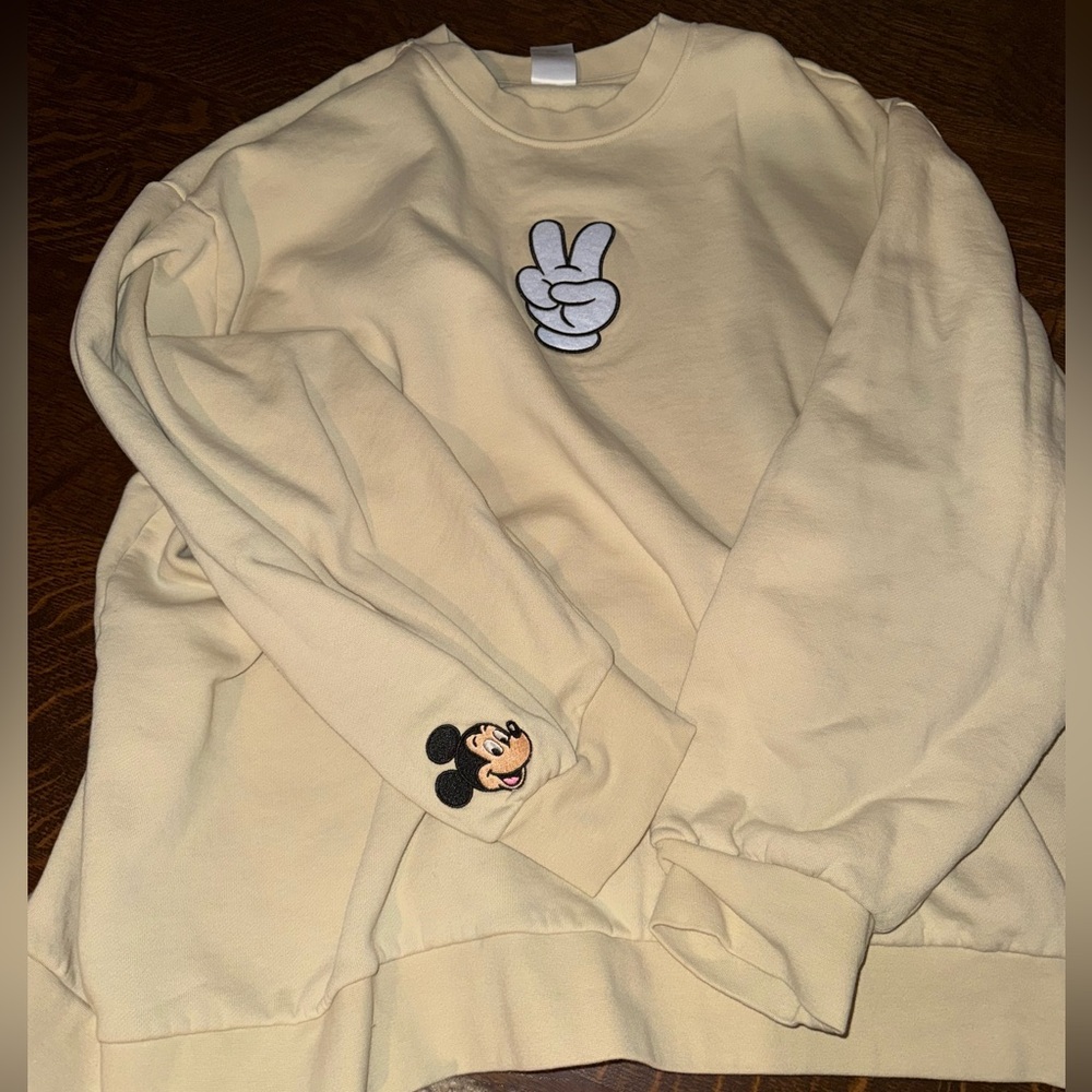 Viral Disney Parks Mickey Crewneck